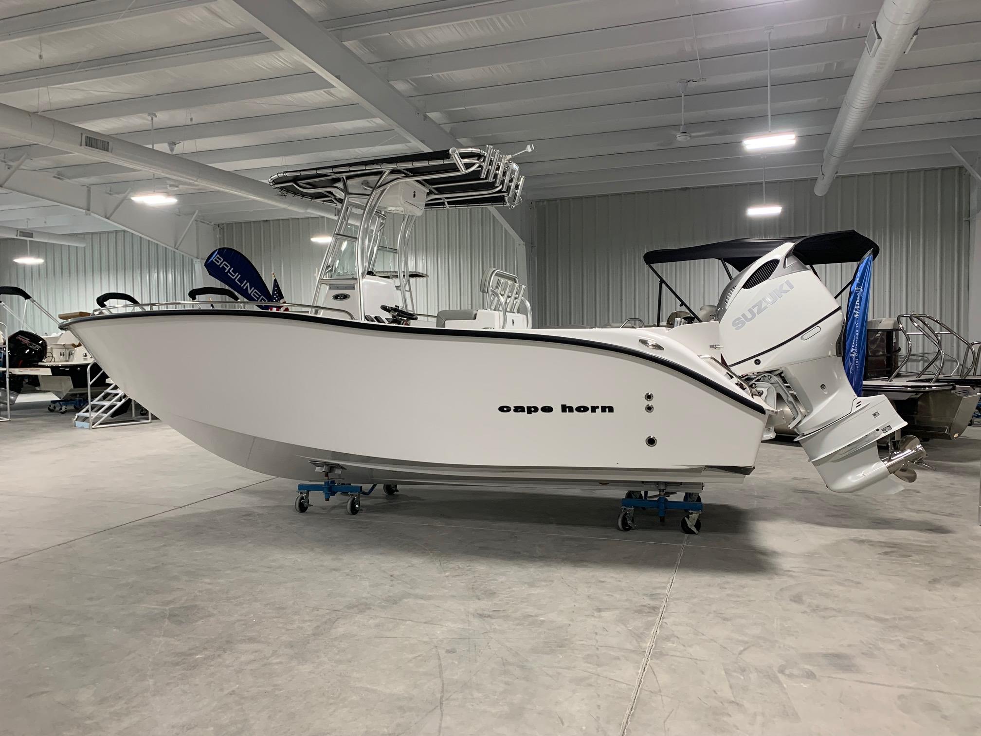 2023 Cape Horn 22 OS White For Sale In NC Angler s Marine 910 755 7900